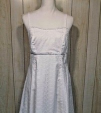 Tea Length Cotton Embroidered Summer Dress 