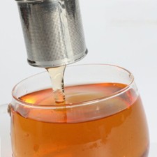 1 Pezzo Colino per Teiera in Acciaio Inox, Teiera, Filtro a Rete Riutilizzabile