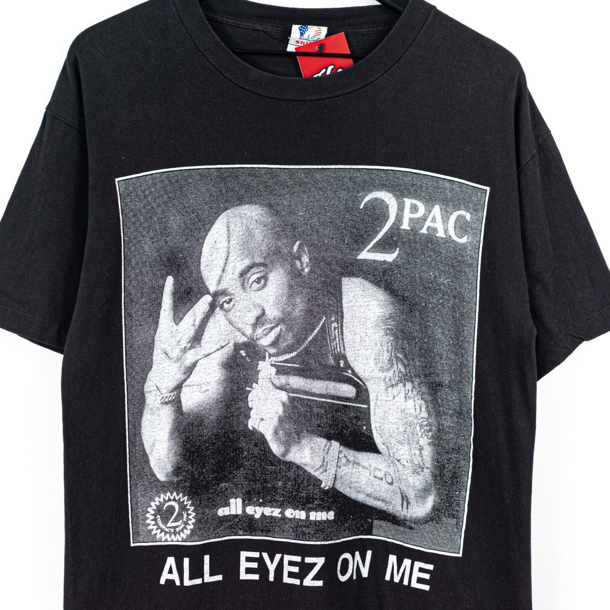 2pac All Eyez On Me Tシャツ XLサイズ Amazon.com: Tupac T Shirt 2Pac All Eyez On Me Logo Official