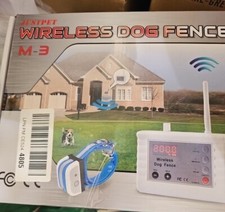 JustPet M-3 Multicolor Adjustable Range Portable Wireless Dog Fence Used