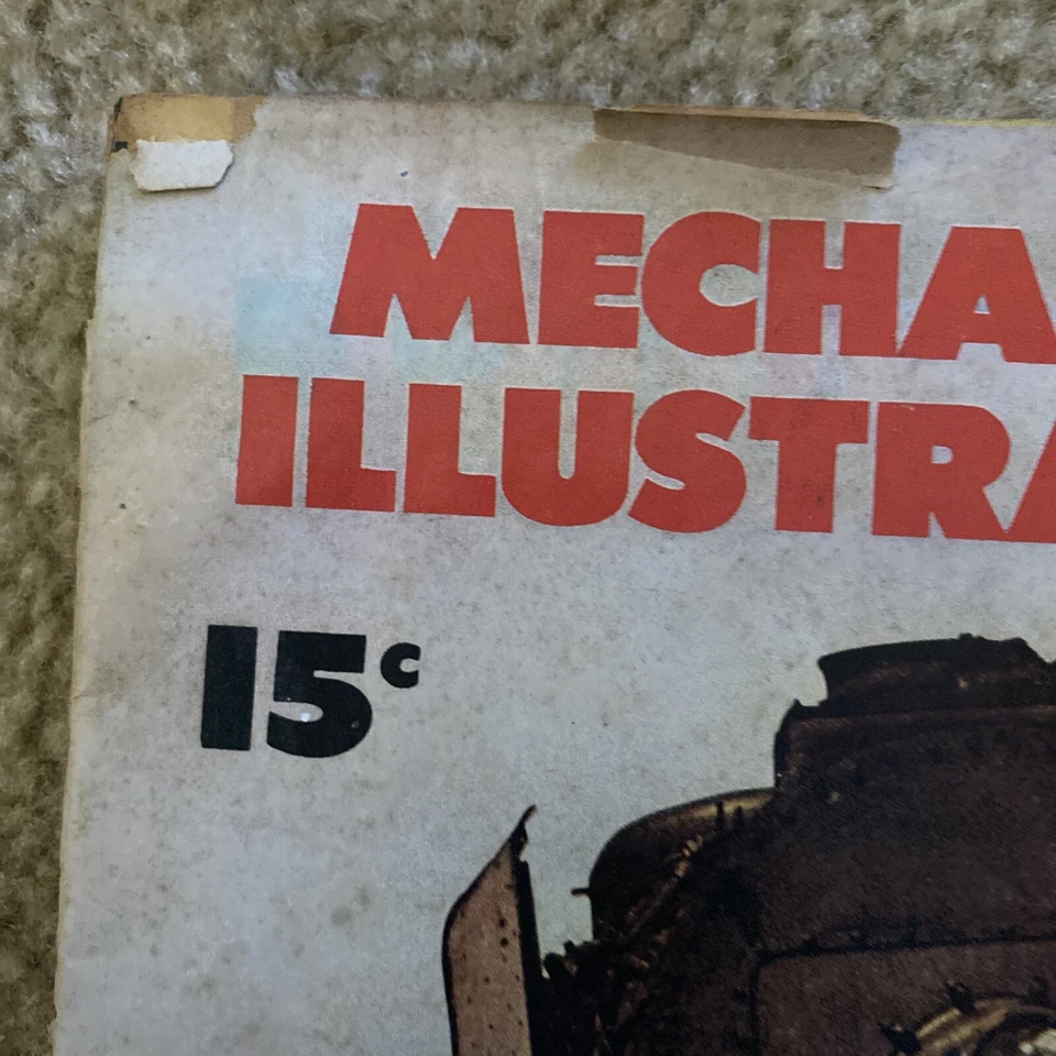 December 1950 Mechanix Illustrated Magazine North Pole AK 1951 Mercury Articles Foto 2 de 4