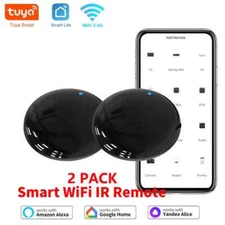 Tuya WiFi IR Remote 2PACK For Smart Home APP SmartLife Remote Control For TV