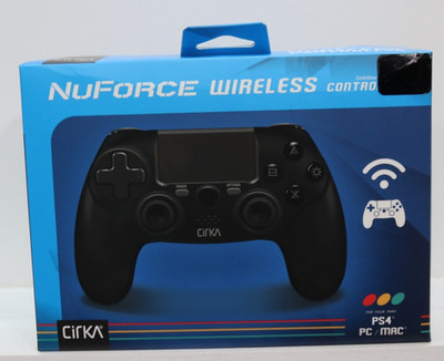NuForce Cirka PlayStation 4 controller Wireless Black PS4 PC MAC  (60111)