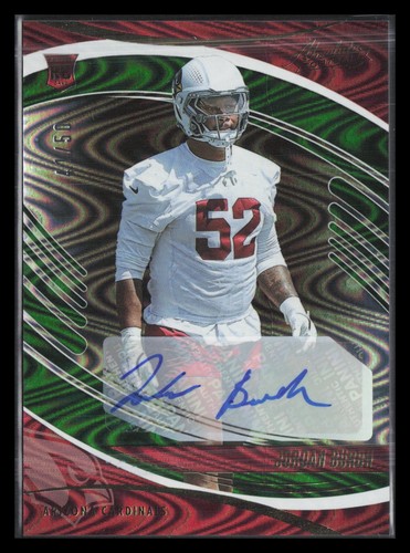 2025 Panini Absolute Jordan Burch Green Waves (RAW)