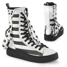 Worn Twice PLEASER DEMONIA 325 SNEEKER Combat Boots