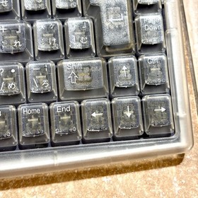 Dreamcast Clear Keyboard HKT-4000 Transparent Skeleton Official SEGA Region FREE