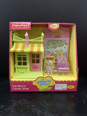 Fisher Price Hideaway Hollow Candice s Candy Shop Sweet Streets Brand New in Box