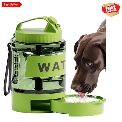77oz Outdoor Dog Water Bottle with Ice Cube Feature: Stay Hydrated On-the-Go