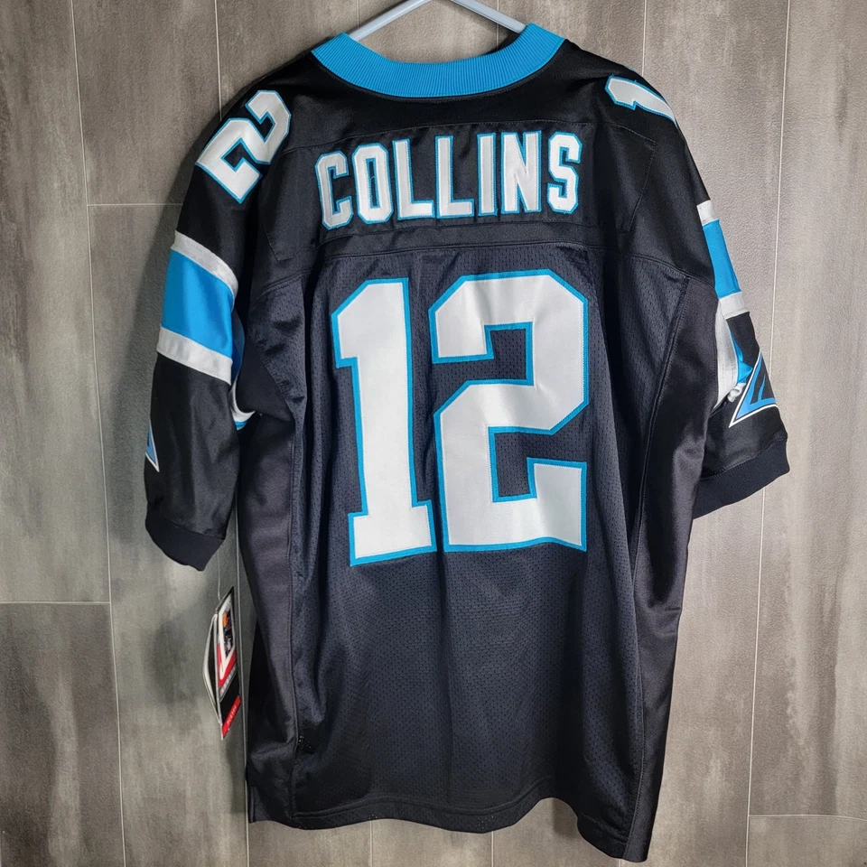 Camiseta deportiva para hombre Dead Stock Carolina Panthers de colección años 90 Nike Pro Line Kerry Collins 48 Foto 2 de 4