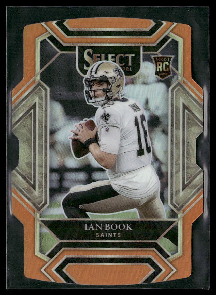 2021 Panini Select #79 Ian Book Orange Prizm Die Cut #/249