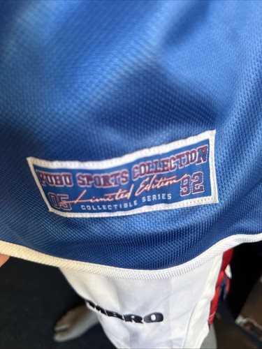 FUBU Jersey Edizione Limitata Jersey Large Los Angeles 1992 Vintage Ottime Condizioni Baseball - Foto 6 di 12