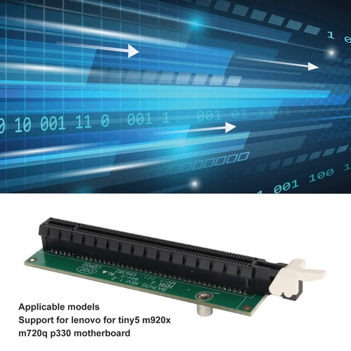 PCIE16 Expansion Graphic Card Replacement For ThinkCentre For Tiny5 M920x M72 CB - Afbeelding 4 van 24