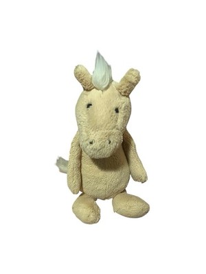 Jellycat Bashful Pony Horse Beige Tan White Mane Stuffed Animal Plush Toy 12''