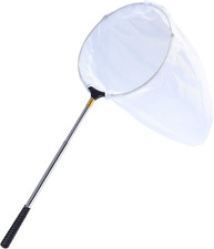 Telescopic Butterfly Net Extendable 70in Stainless Steel Kids Insect Toy Green