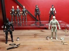 GI Joe Classified Snake Eyes Origins - Storm Shadow Baroness Scarlett (x3) Akiko