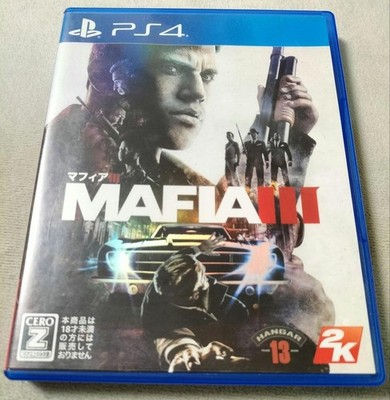 Mafia III Sony PlayStation 4 Operation Confirmed JPN ver Used with Case