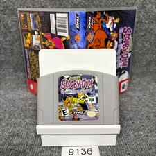 Scooby Doo Classic Creep Capers Nintendo 64 Cartridge & Case Tested Works