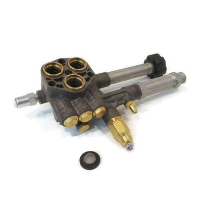 #ad Complete Pump Head with Unloader for many Powerboss Washer Sprayers SRMW2.4G28 $89.99