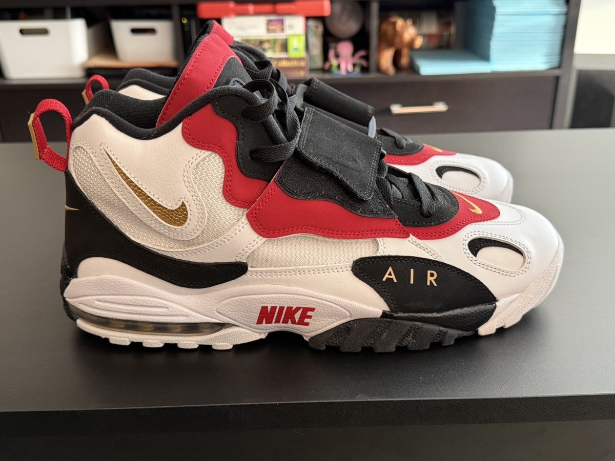 Nike Air Max Speed Turf 49ers Red White Men Sneaker Shoes 525225