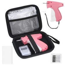 Tagging Gun for Clothing, Tag Attacher Kit with 6 Needles, 1008pcs Pink