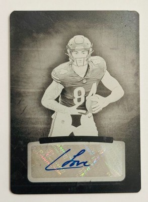 2025 National Treasures Colston Loveland Genre Graphs Printing Plate Auto 1/1