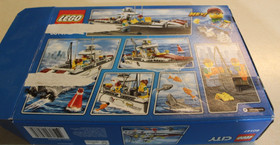 LEGO City: Fishing Boat (60147) 144pc complete, instructions, and box