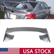 Fits 15-21 Wrx Sti 12-16 Impreza Trunk Spoiler Wing Painted G1u Ice Silver