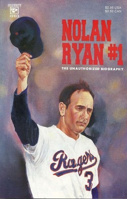 Nolan Ryan #1 FN; Celebrity | w/Bag+Board
