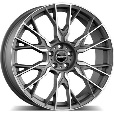 Alufelgen GMP FENDER 19'' 9J 5x112 ET 40 66.6 MATT ANTHRACITE DIAMOND