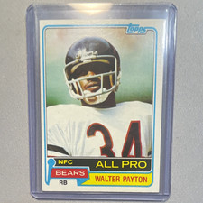 Walter Payton Football Cards, Rookie Card and Autograph Memorabilia Guide 11