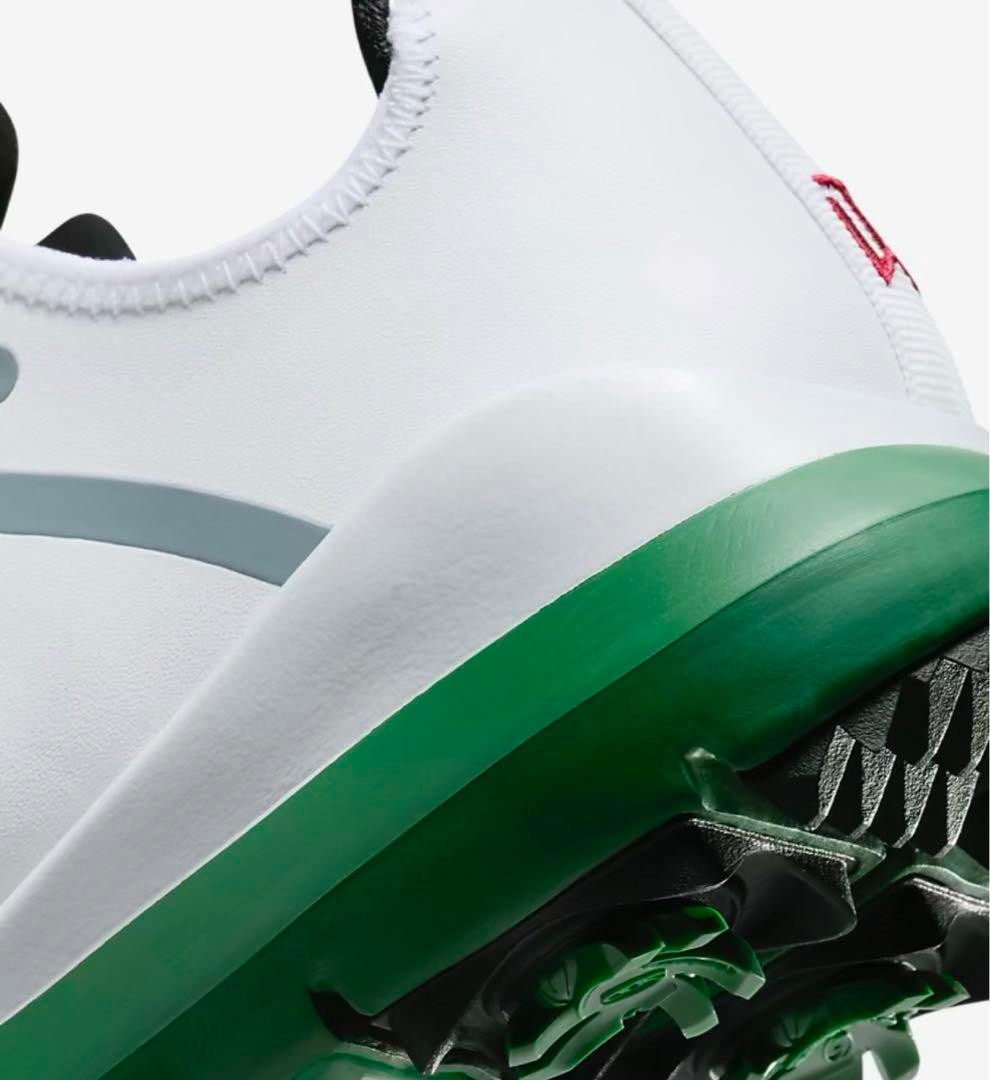 Nike Tiger Woods TW14 Golf Shoe White / Green MASTERS TW13 US 9.5W