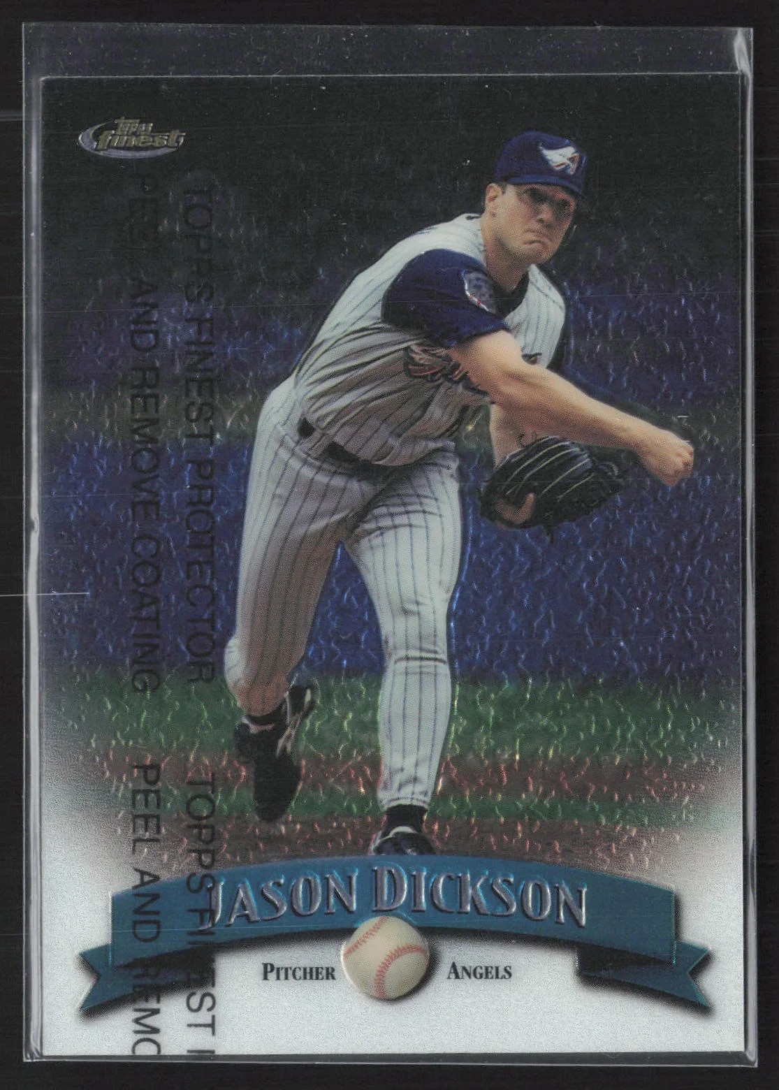 1998 Topps Finest Jason Dickson #46 Refractor