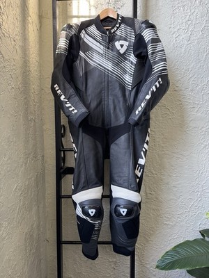 Revit APEX Pro One Piece Motorcycle Road Racing Leathers Track Day Suit Eu 54