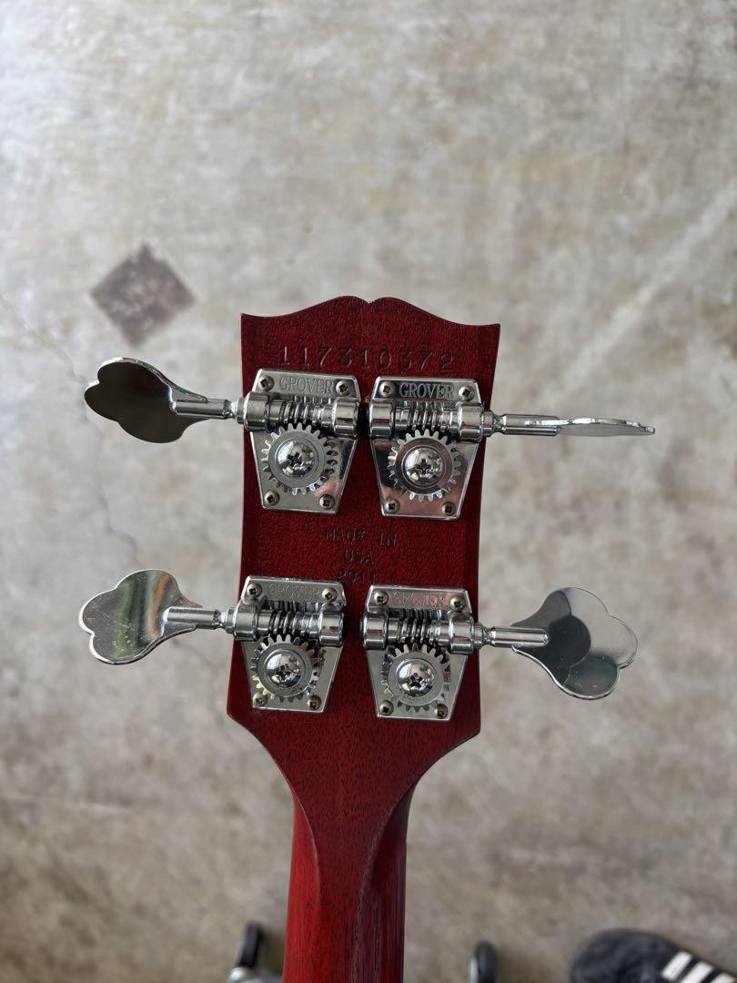 Gibson SG Bass Faded Cherry Electric Bass Guitar W/Hard Case