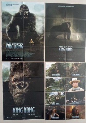 P345 3x Kinoplakate + 8x Aushangfotos KING KONG Naomi Watts, Jack Black