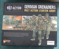 Bolt Action German Grenadiers Starter Army (Incompleto, Ver Descripción Completa)