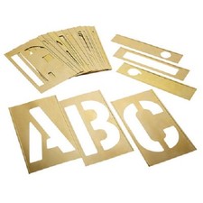 CH Hanson 10167 - Stencil Set-Letter 12