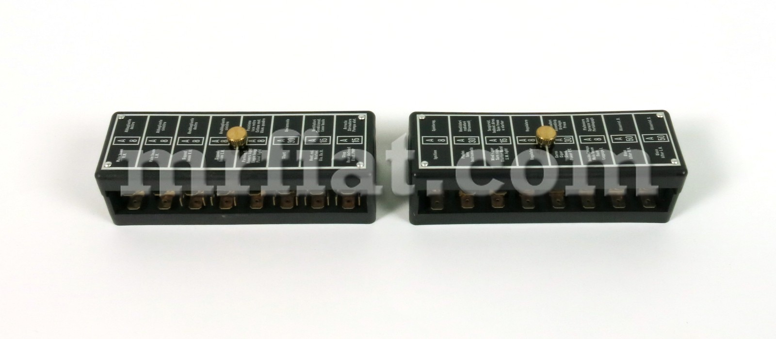 Ferrari 330 GTC Fuse Box W/ Plates Set New