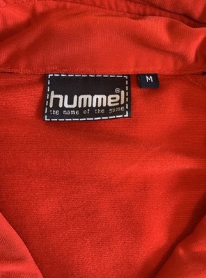 Hummel Zip Up Soccer Track Jacket Red And Black Men's Size Medium