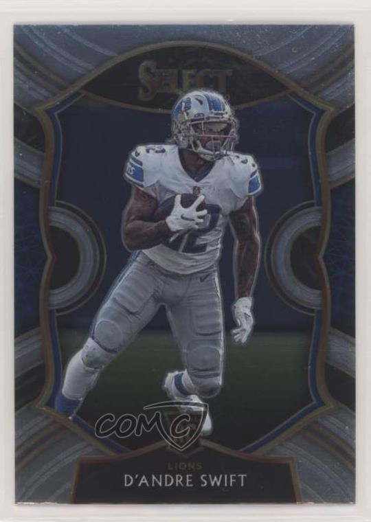 2020 Panini Select Concourse D'Andre Swift #51 0d1a