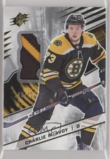 2018-19 SPx Stars Premium Materials 8/10 Charlie McAvoy #14 2k5