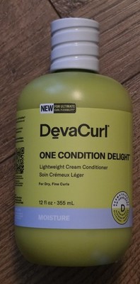 DevaCurl One Condition Delight LightWeight Cream Conditioner 12 oz