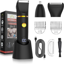 Manscape Body Trimmer for Men, 3 in 1 MenS Gr...