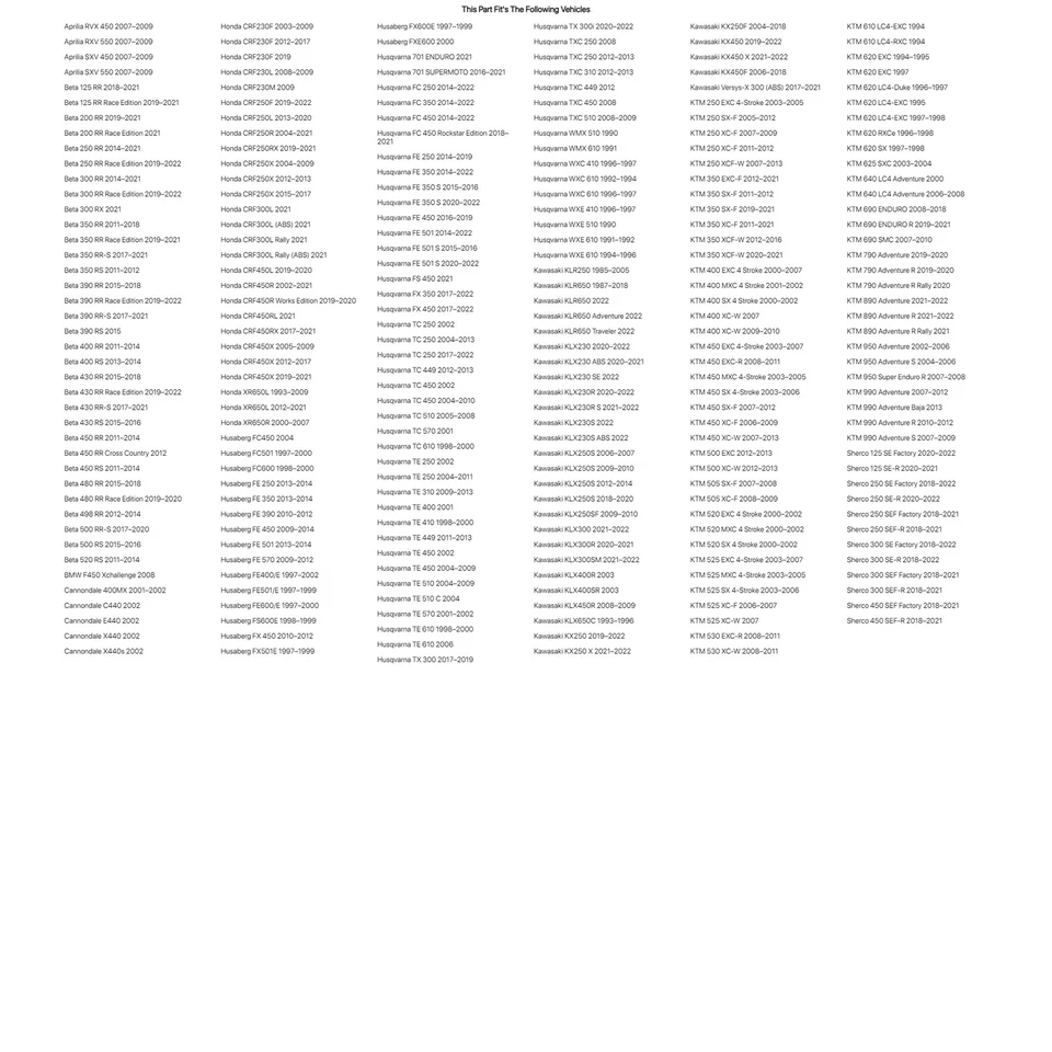 Guardabarros delantero Acerbis Super Motard negro para Husqvarna TXC 310 2012-2013 Foto 2 de 4