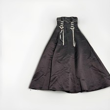 Jessica McClintock for Gunne Sax Black & White Corset Style Dress One Piece 5/6
