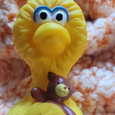 Vintafe Jim Henson Sesame Street Big Bird Rubber Figure