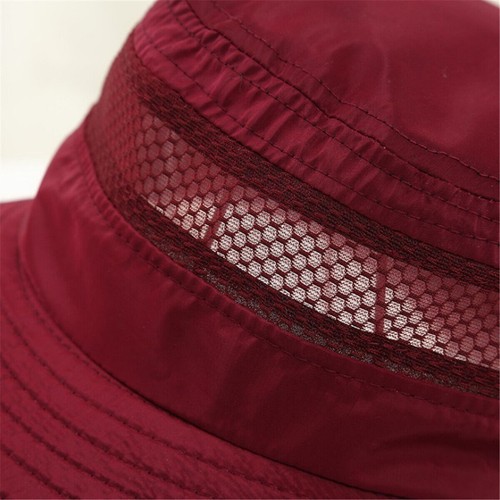 Mode Männer Sommer Atmungsaktiv Hut UV Schutz Unisex Sonnenschutz Kühlkappen - Bild 5 von 8