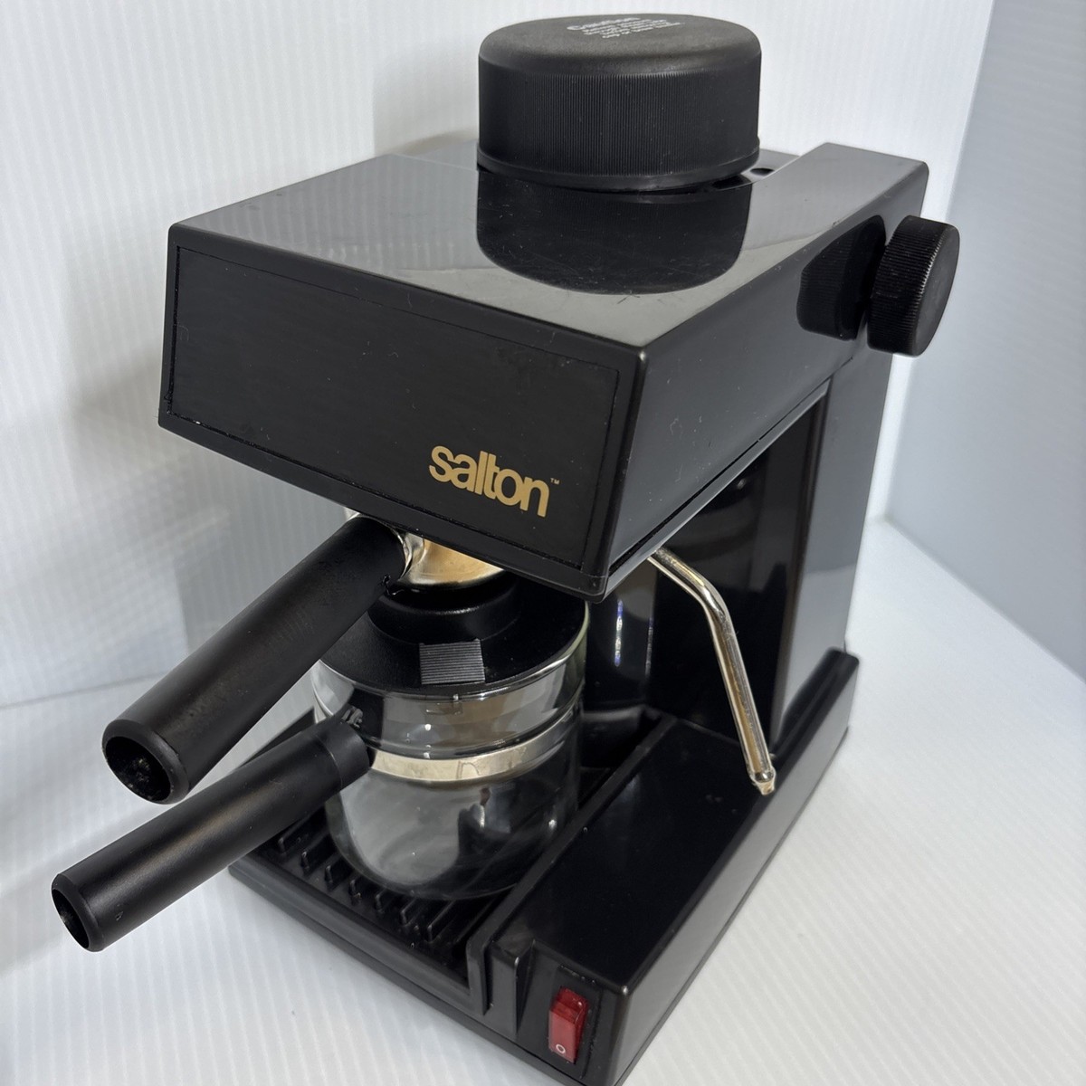 MINT Salton Cappuccino Expres Vtg 1989 Ex-17 4 Cup Coffee Maker W