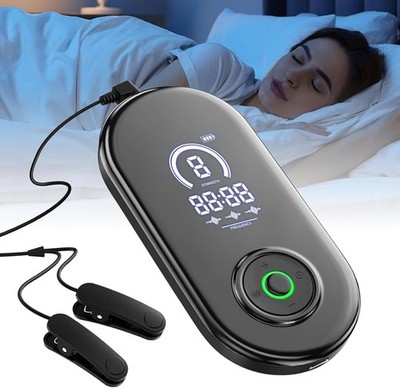 Advanced Sleep Aid Device, Vagus Nerve Stimulation Device with Ear Clips