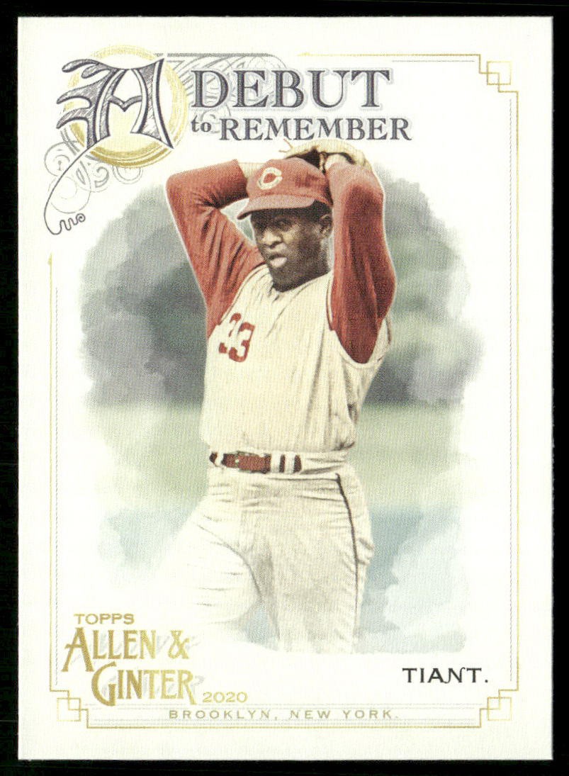 2020 Topps Allen & Ginter #DTR-29 Luis Tiant A Debut to Remember